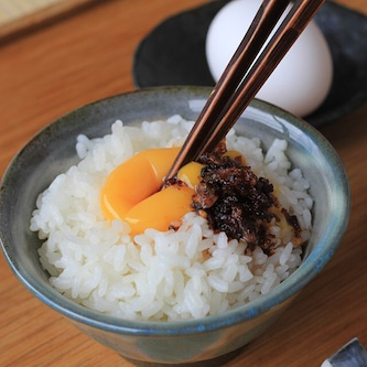 焼海老辣油