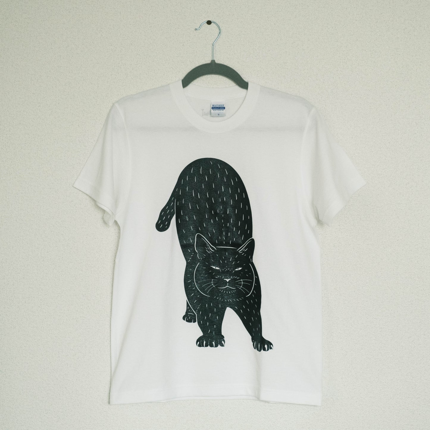 ねこTシャツ 半袖 のびねこ