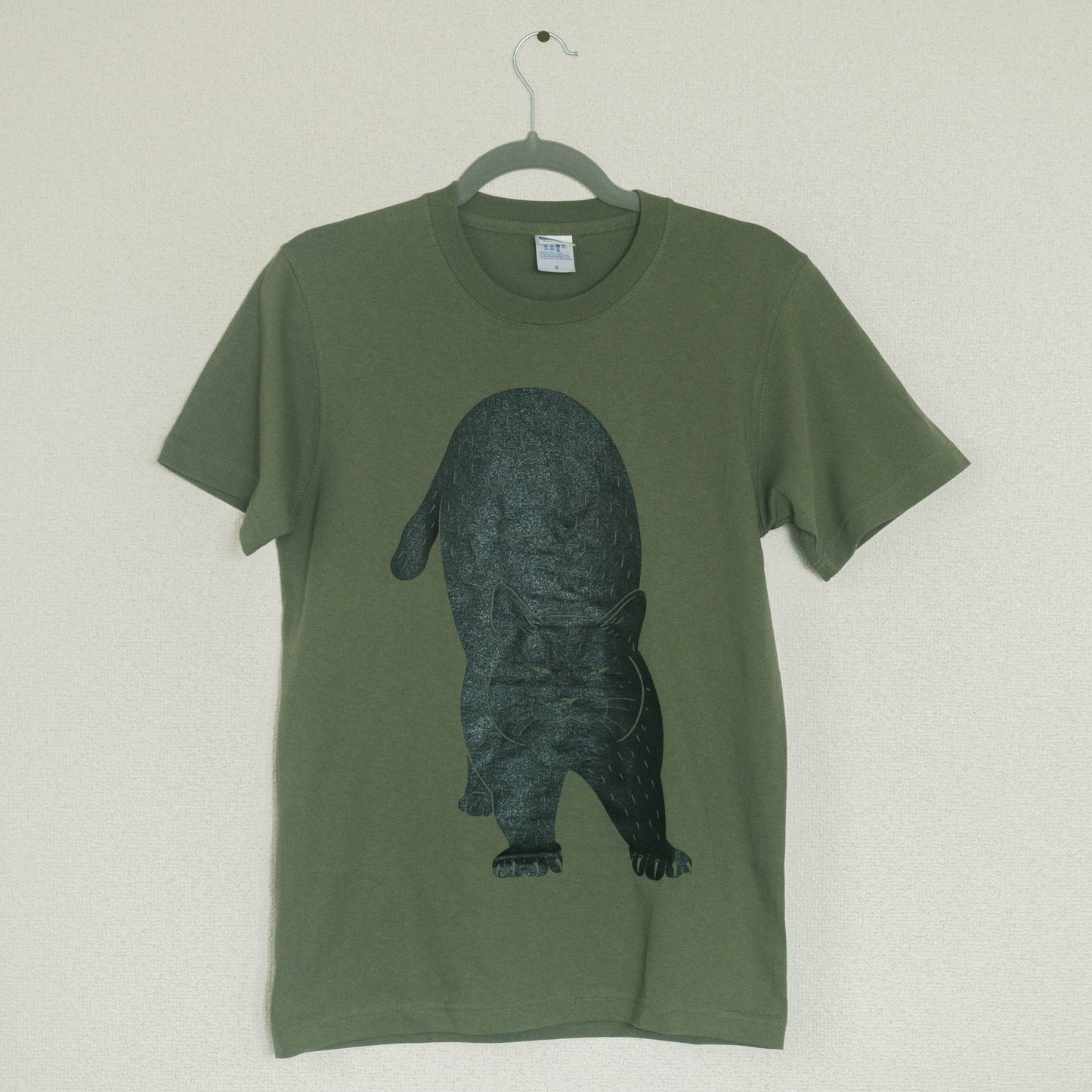 ねこTシャツ 半袖 のびねこ