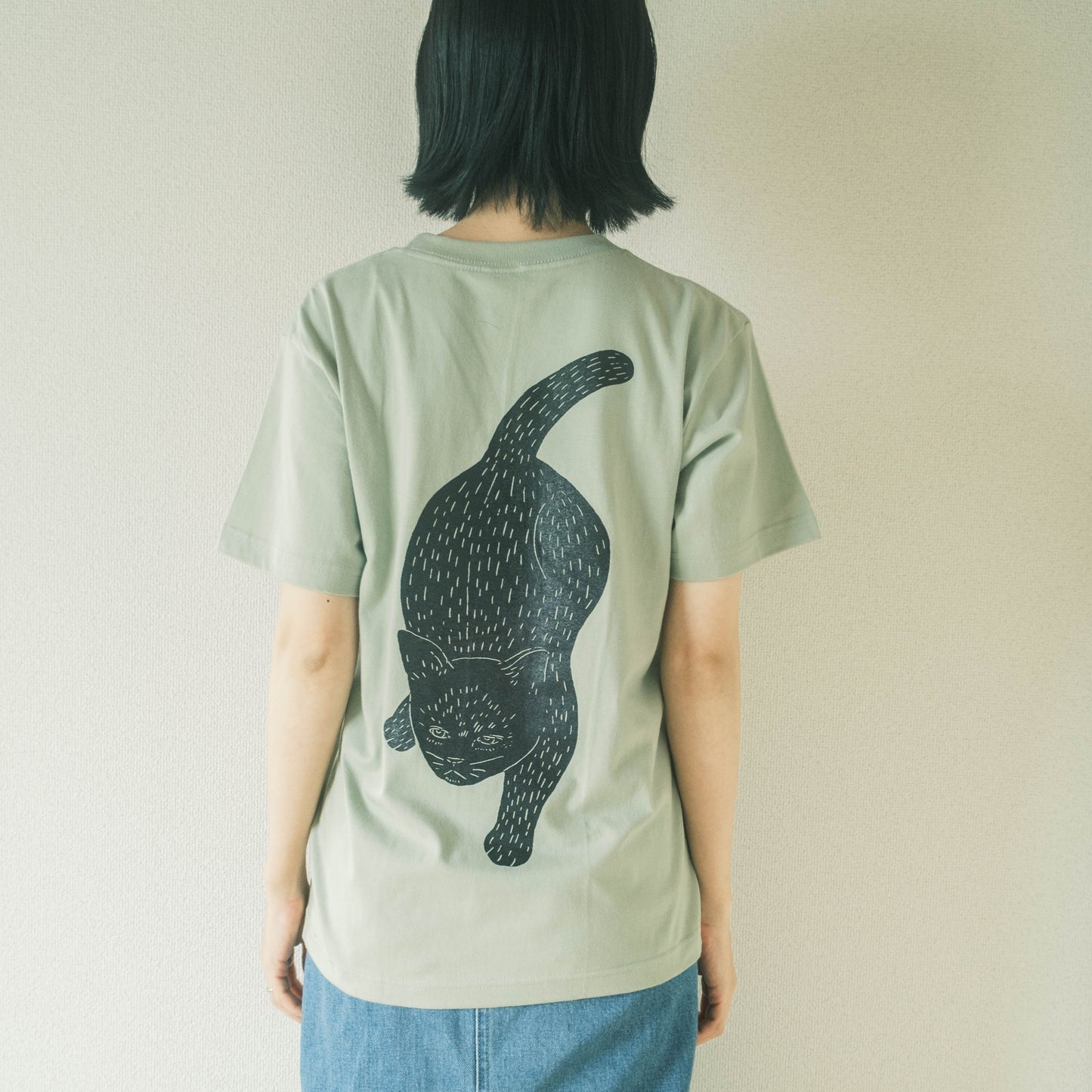 ねこTシャツ 半袖 ごろねこ